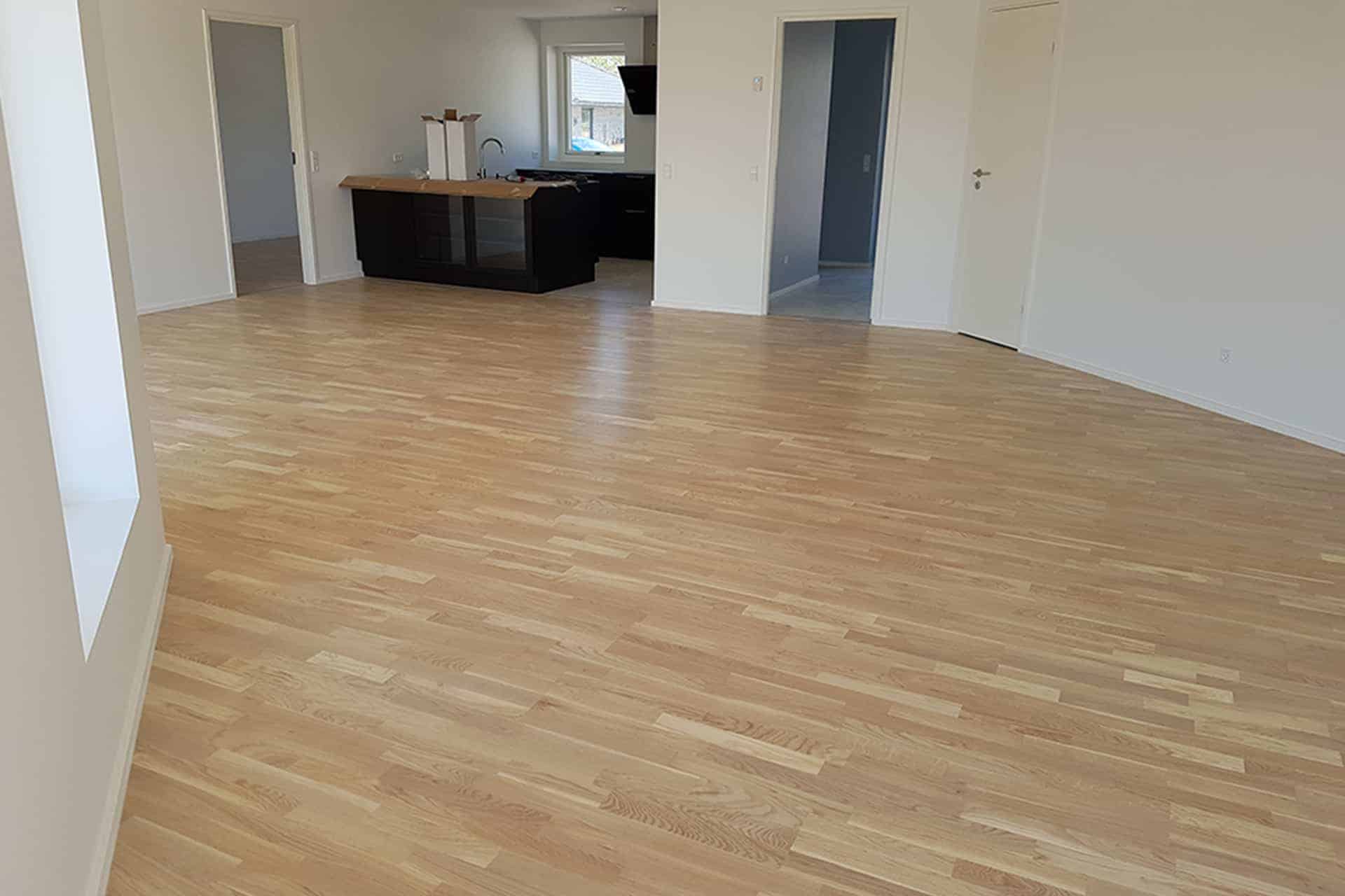 renoveret hus trægulv